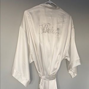 Victoria’s Secret Wedding Day Bride Robe